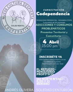 Cuando el consumo duele en toda la familia: capacitación en codependencia